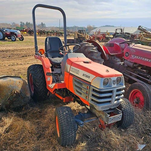 Used Kubota B7300 Tractor parts.