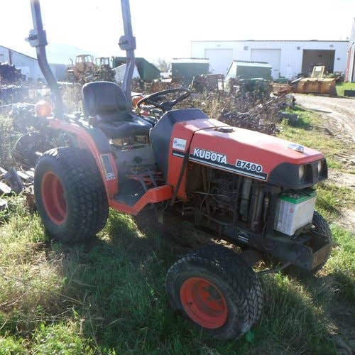 Used Kubota B7400 Tractor parts.