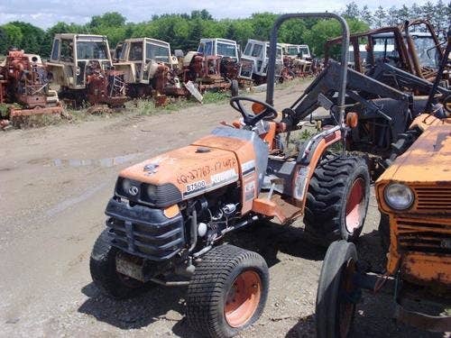 Used Kubota B7500 Tractor parts.