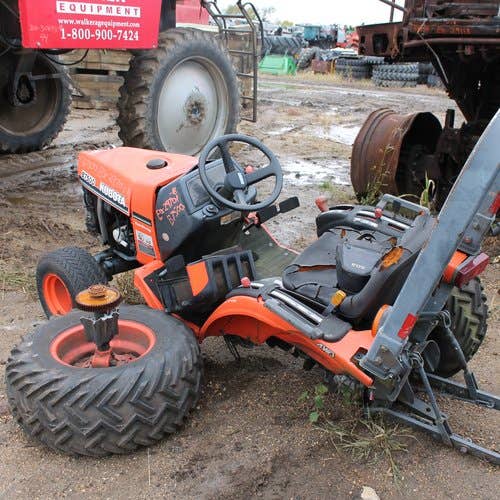 Used Kubota B7500 Tractor parts.