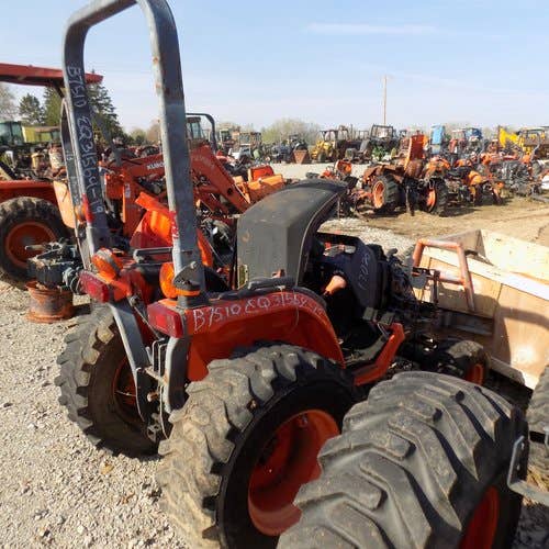 Used Kubota B7510 Tractor parts.