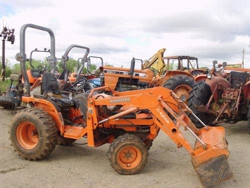 Used Kubota B7610 Tractor parts.