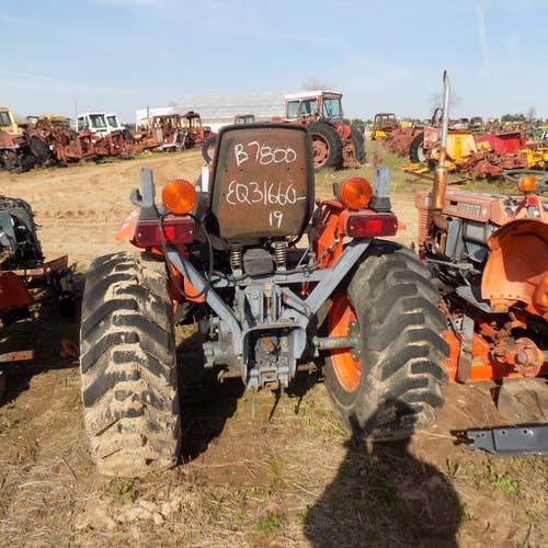Used Kubota B7800 Tractor parts.