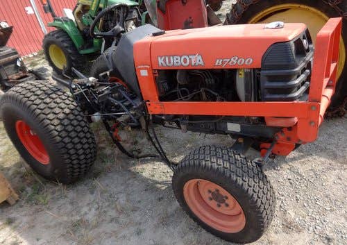 Used Kubota b7800 Tractor parts.