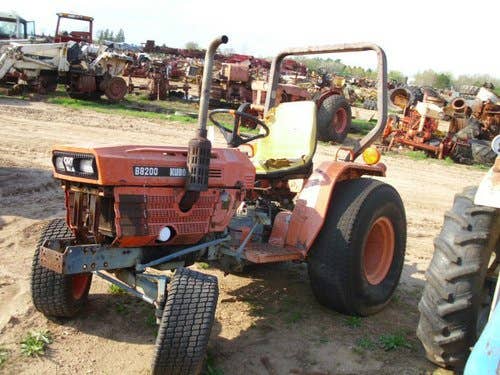 Used Kubota B8200 Tractor parts.