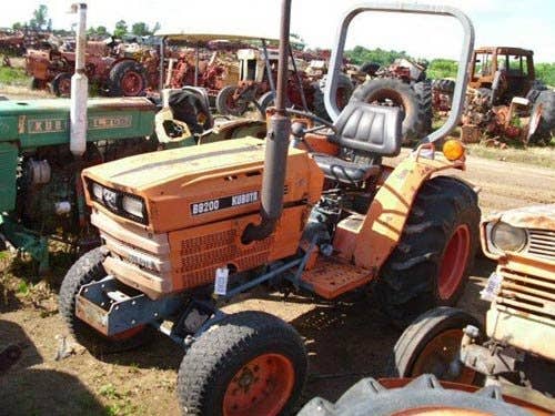 Used Kubota B8200 Tractor Parts Used Kubota B8200 Tractor Parts
