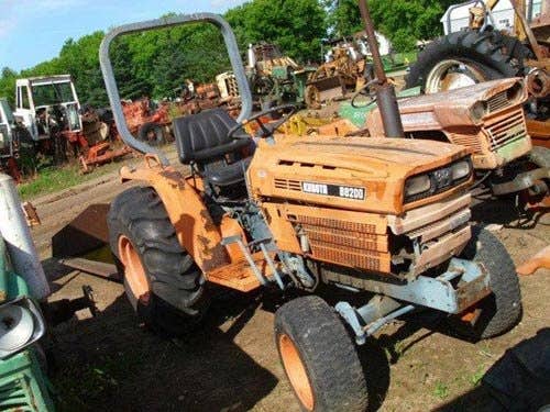 Used Kubota B8200 Tractor parts.