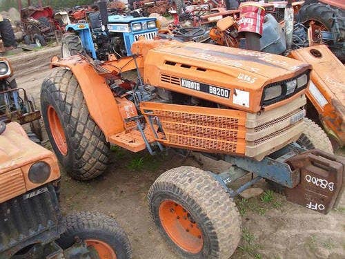 Used Kubota B8200 Tractor parts.