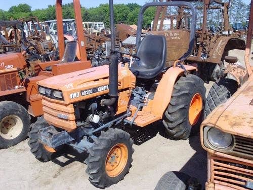 Used Kubota B8200 Tractor parts.