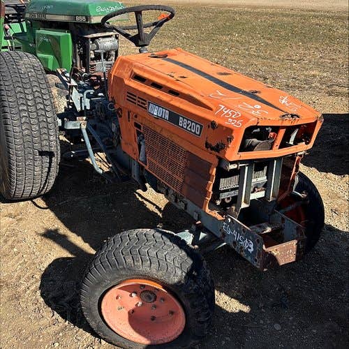 Used Kubota B8200 Tractor parts.