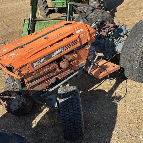 Used Kubota B8200 Tractor parts.