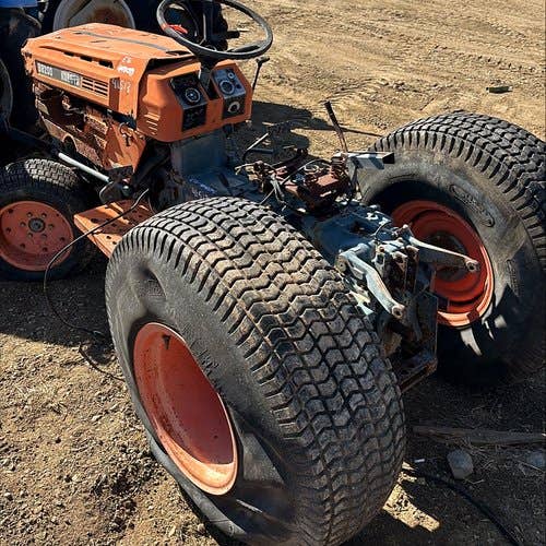 Used Kubota B8200 Tractor parts.