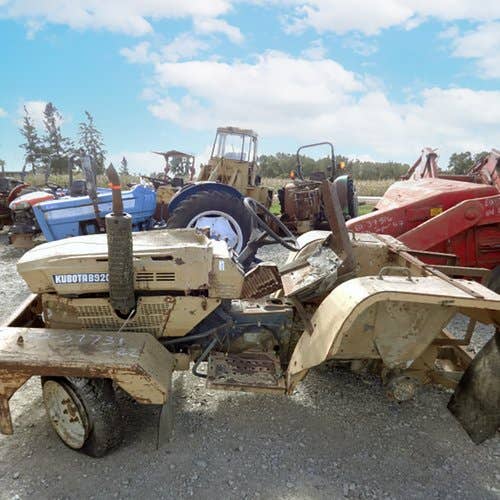 Used Kubota B9200 Tractor parts.