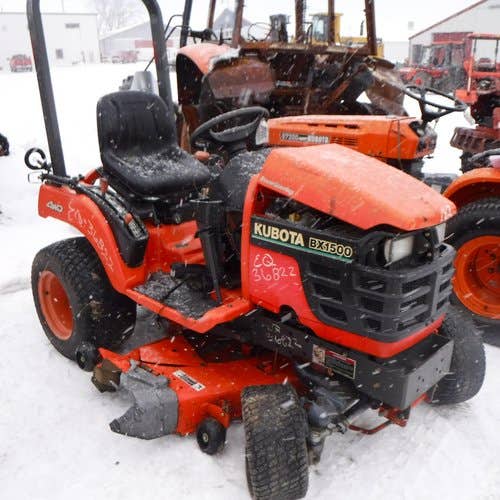 Used Kubota BX1500 Tractor parts.