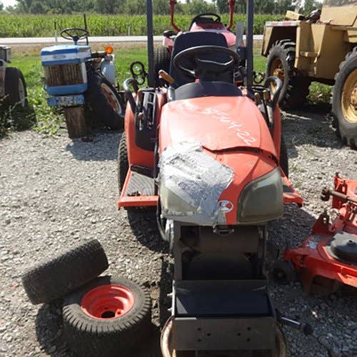 Used Kubota BX1850 Tractor parts.