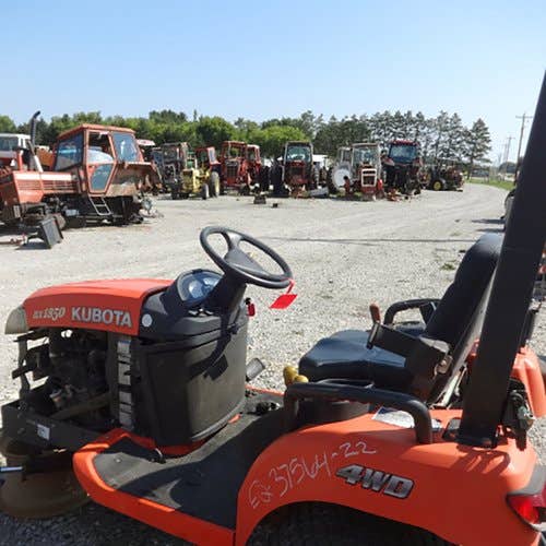 Used Kubota BX1850 Tractor parts.