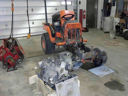 Used Kubota BX2200 Tractor parts.