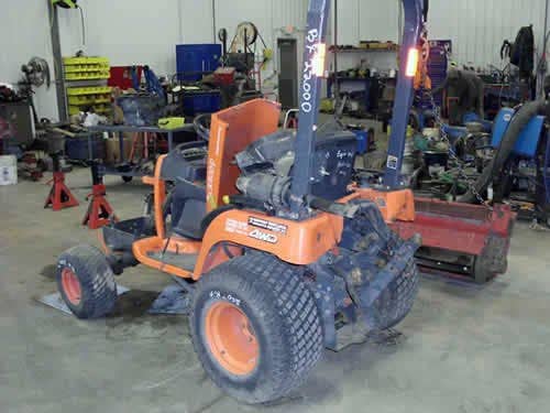 Used Kubota BX2200 Tractor parts.