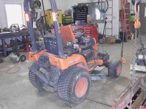 Used Kubota BX2200 Tractor parts.