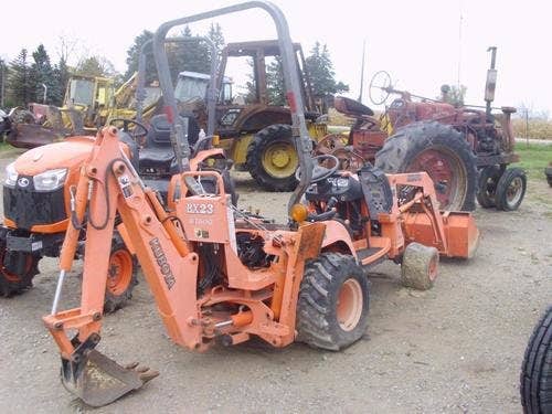 Used Kubota Bx23 Tractor parts.