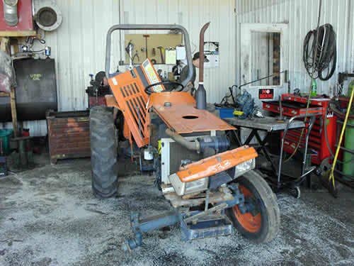 Used Kubota L2050 Tractor parts.