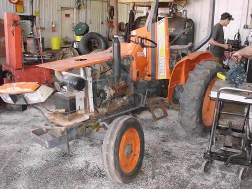 Used Kubota L2050 Tractor parts.
