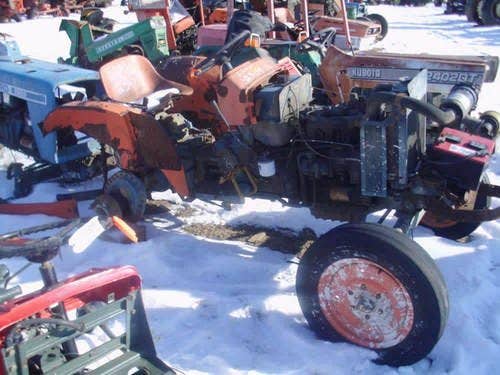 Used Kubota L210 Tractor parts.