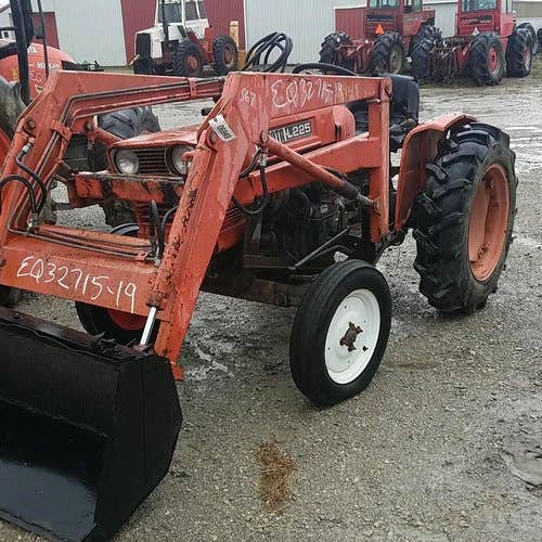 Used Kubota L225 Tractor parts.