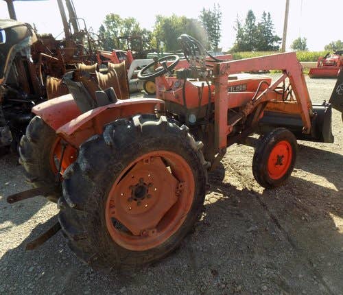 Used Kubota L225 Tractor parts.