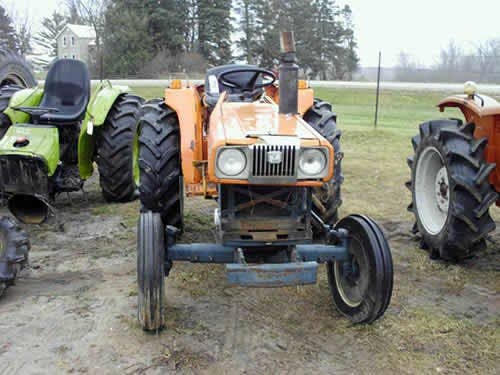 Used Kubota L2402 Tractor parts.