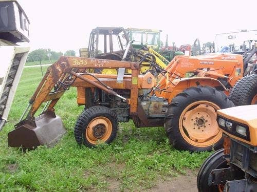 Used Kubota L245 Tractor parts.