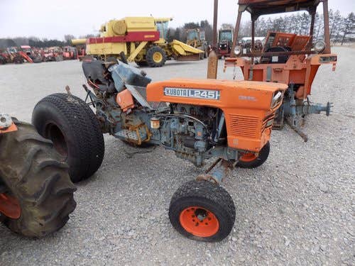 Used Kubota L245 Tractor parts.