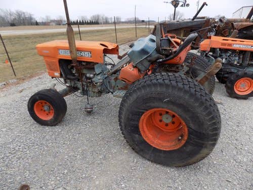Used Kubota L245 Tractor parts.