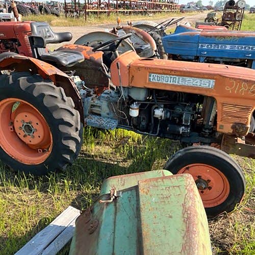 Used Kubota L245 Tractor Parts Used Kubota L245 Tractor Parts
