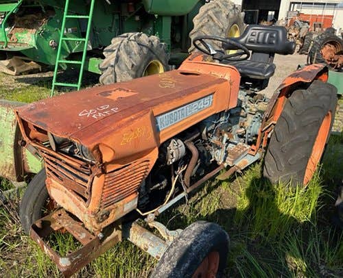Used Kubota L245 Tractor parts.