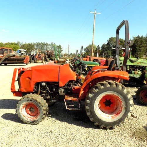 Used Kubota l2501 Tractor parts.