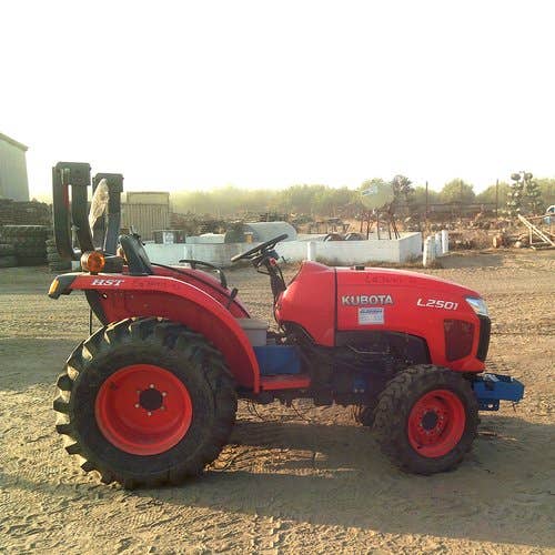 2019 Used Kubota L2501 Tractor parts.