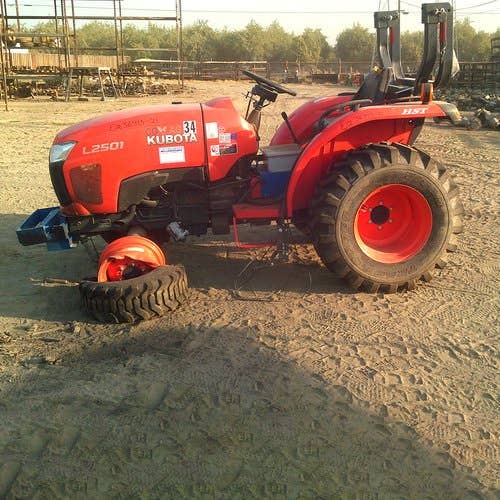 2019 Used Kubota L2501 Tractor parts.