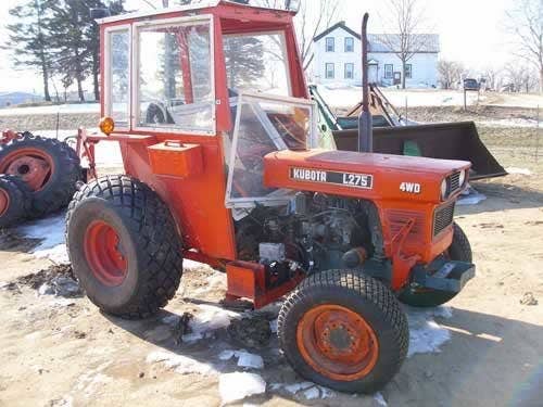 Used Kubota L275 Tractor parts.