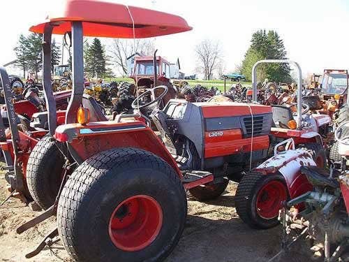 Used Kubota L3010 Tractor parts.