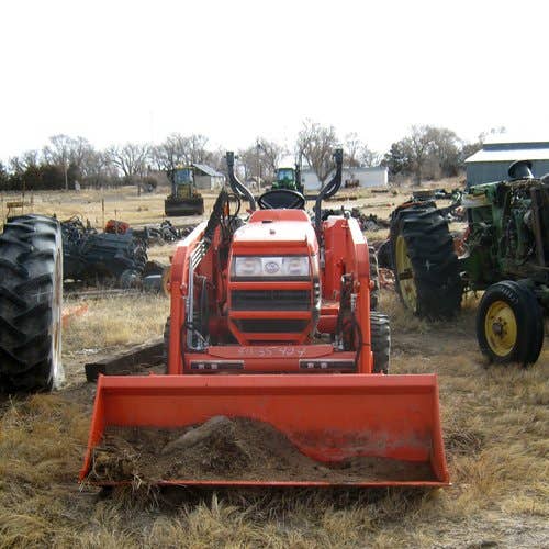 Used Kubota l3400 Tractor parts.