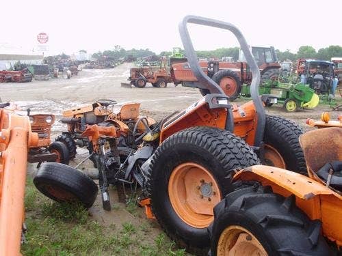 Used Kubota L3410 Tractor parts.