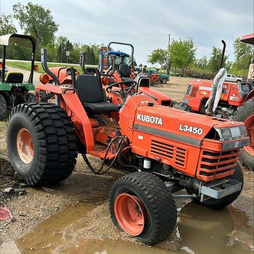 Used Kubota L3450 Tractor parts.