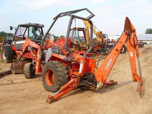 Used Kubota L35 Tractor parts.