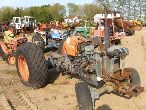 Used Kubota L355 Tractor parts.