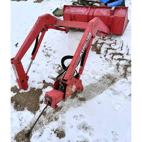 Used Kubota LA211 Loader / Backhoe Attachments parts.