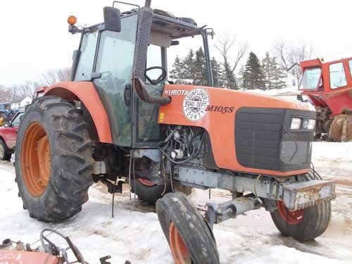 Used Kubota m105 Tractor parts.