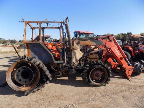 2006 Used Kubota M105 Tractor parts.