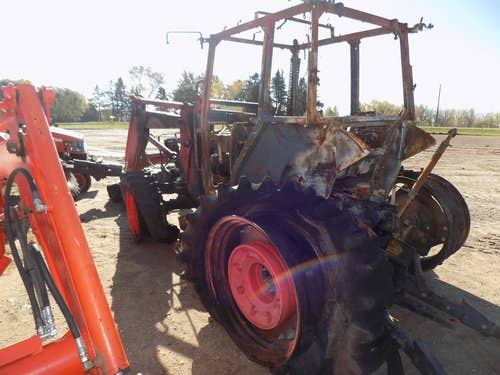 2006 Used Kubota M105 Tractor parts.
