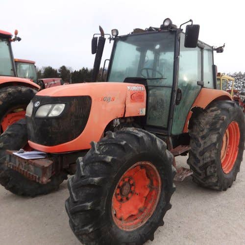 Used Kubota M105 Tractor parts.